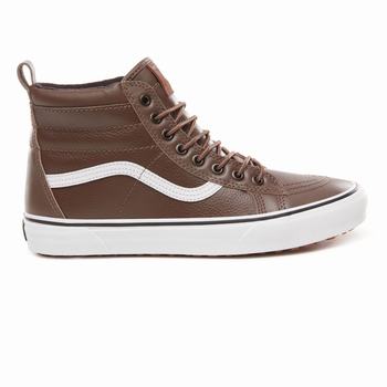 Férfi Vans Sk8-Hi Mte Magasszárú Cipő VA1428905 Rain Drum/Leather